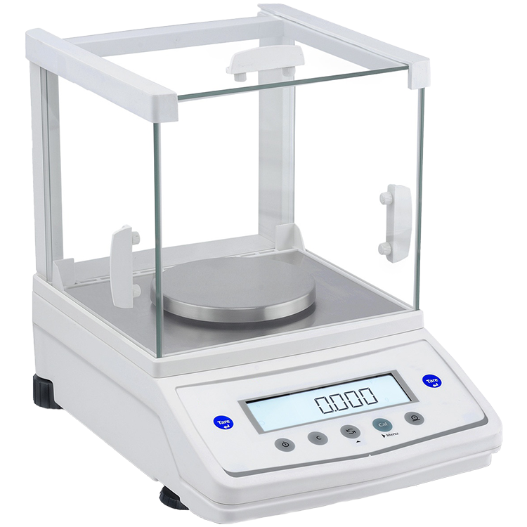 Balanza de Precisión con Pantalla LCD y Calibración Externa