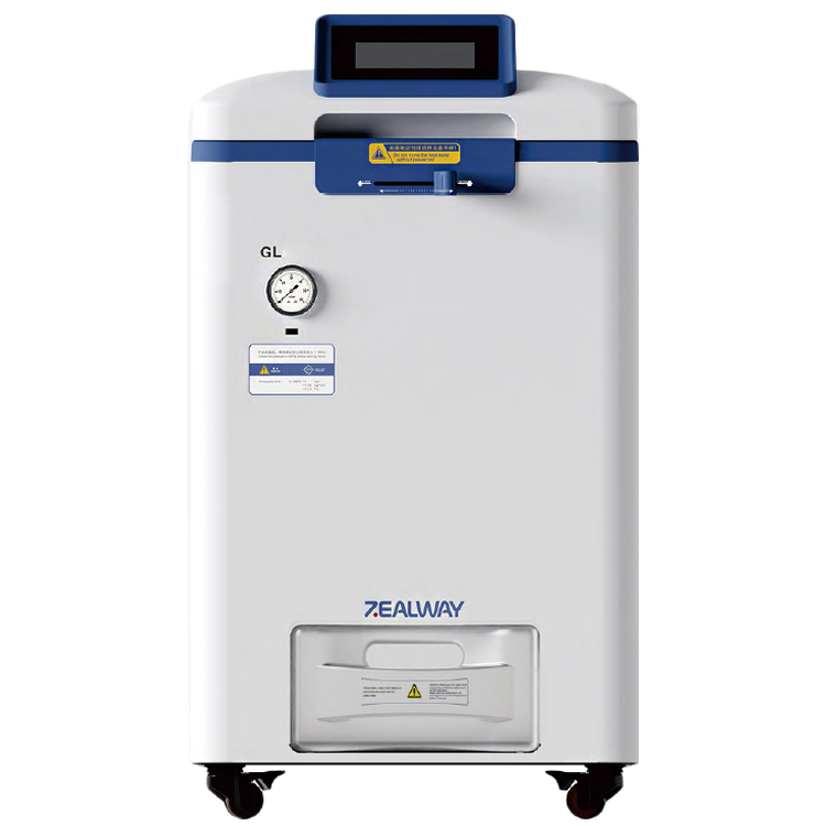 Autoclave Vertical con Secado Automático y Pantalla Táctil