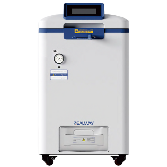 Autoclave Vertical con Secado Automático y Pantalla Táctil