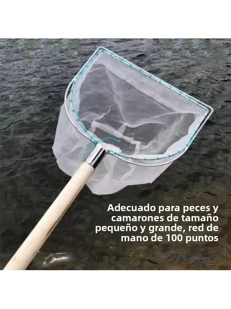 Red de Pesca de Nailon Doble Marco