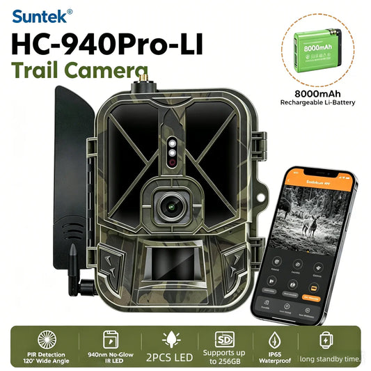 Cámara Trampa Suntek 4G 4K 120MP