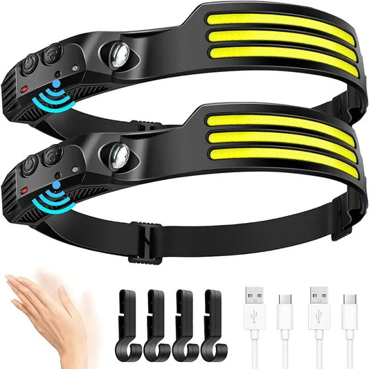 Linterna Frontal LED COB