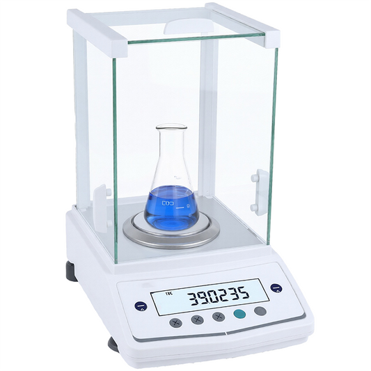 Balanza Analítica con Calibración Externa